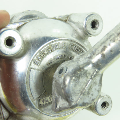 Barksdale Controls Div 9023-M-C 4-Way Shear-Seal Manual Control Valve 3-Position