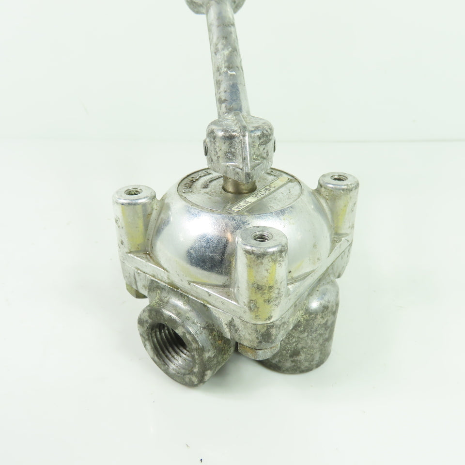 Barksdale Controls Div 9023-M-C 4-Way Shear-Seal Manual Control Valve 3-Position