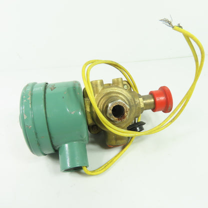 A-S-H Allen Sherman Hoff 101283 Solenoid Valve 120V 3/8" Pipe 125 PSI
