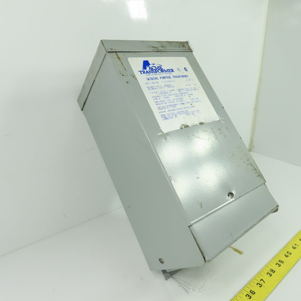 Acme T-2-53011-S 1.5 kVA General Purpose Transformer 240x480V Pri 120/240V Sec