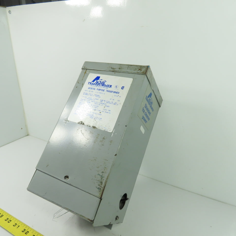 Acme T-2-53011-S 1.5 kVA General Purpose Transformer 240x480V Pri 120/240V Sec
