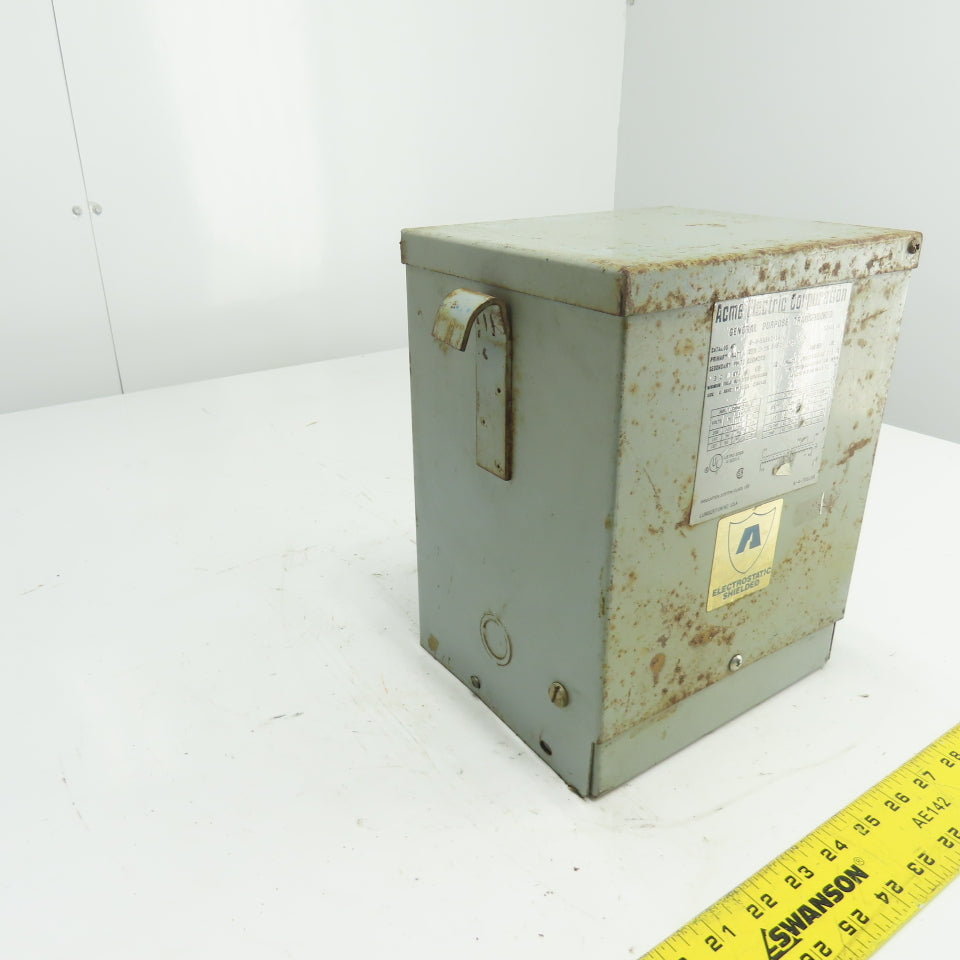 Acme T-2-53143-1S 3 kVA General Purpose Transformer 208V Pri 120/240V Sec 1Ph