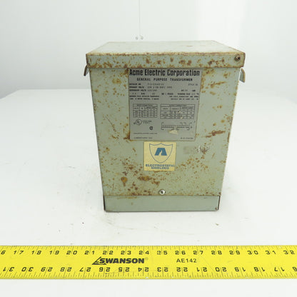 Acme T-2-53143-1S 3 kVA General Purpose Transformer 208V Pri 120/240V Sec 1Ph