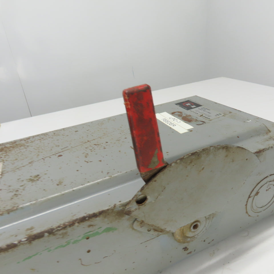 Cutler-Hammer DG223N 100A 3-Pole Fusible Safety Disconnect Switch 240V