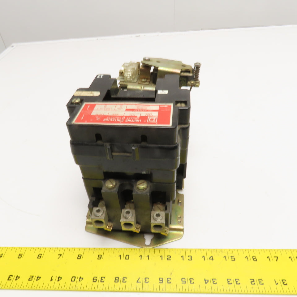 Square D 8903 SQO 11 Lighting Contactor 100A 3-Pole 600V No Coil!