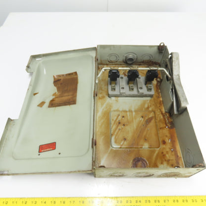 I-T-E NF-353 100A 3-Pole Non-Fusible Safety Disconnect Switch 600V