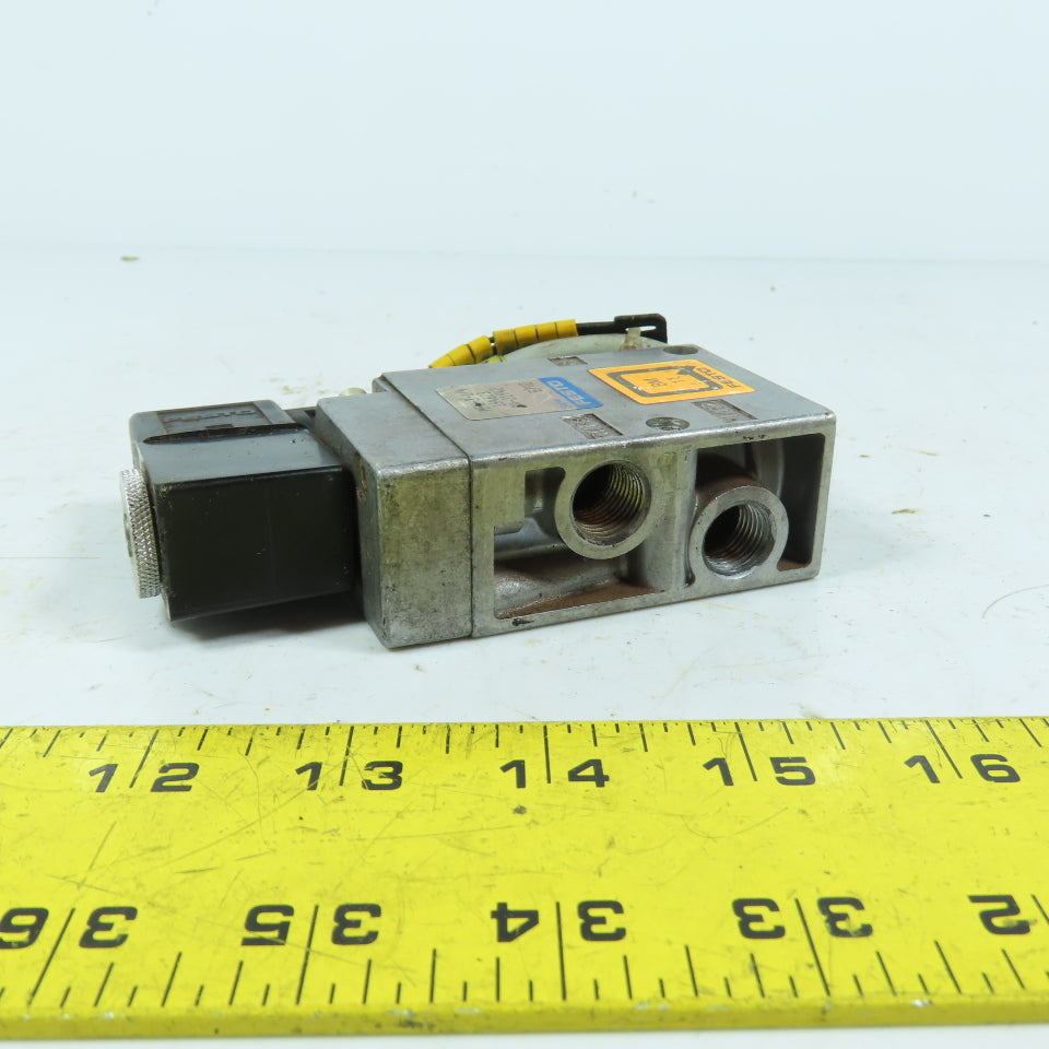 Festo 154623 MFH-3-1/4 Solenoid Valve 24VDC LED Coil