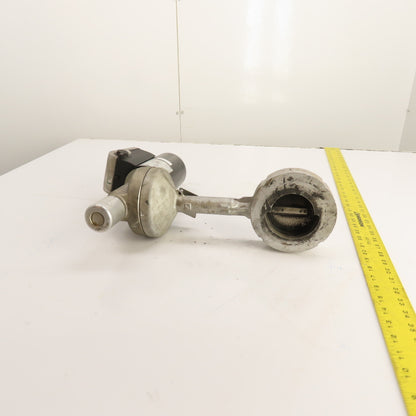 Kromschroeder MB 7NQ3 BVHM 80TW01A 3" Butterfly Valve with MB 7NQ3 Actuator 120V