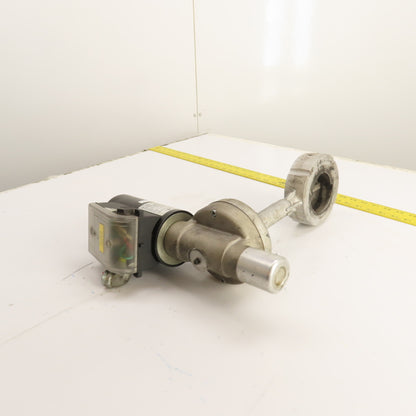Kromschroeder MB 7NQ3 BVHM 80TW01A 3" Butterfly Valve with MB 7NQ3 Actuator 120V