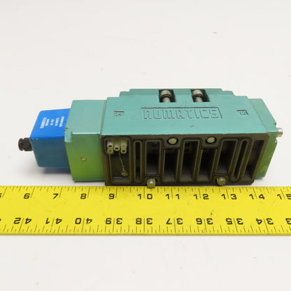 Numatics I34BA400MP00061 ISO 5599/2 Size 1 Solenoid Valve 24VDC 150 PSI