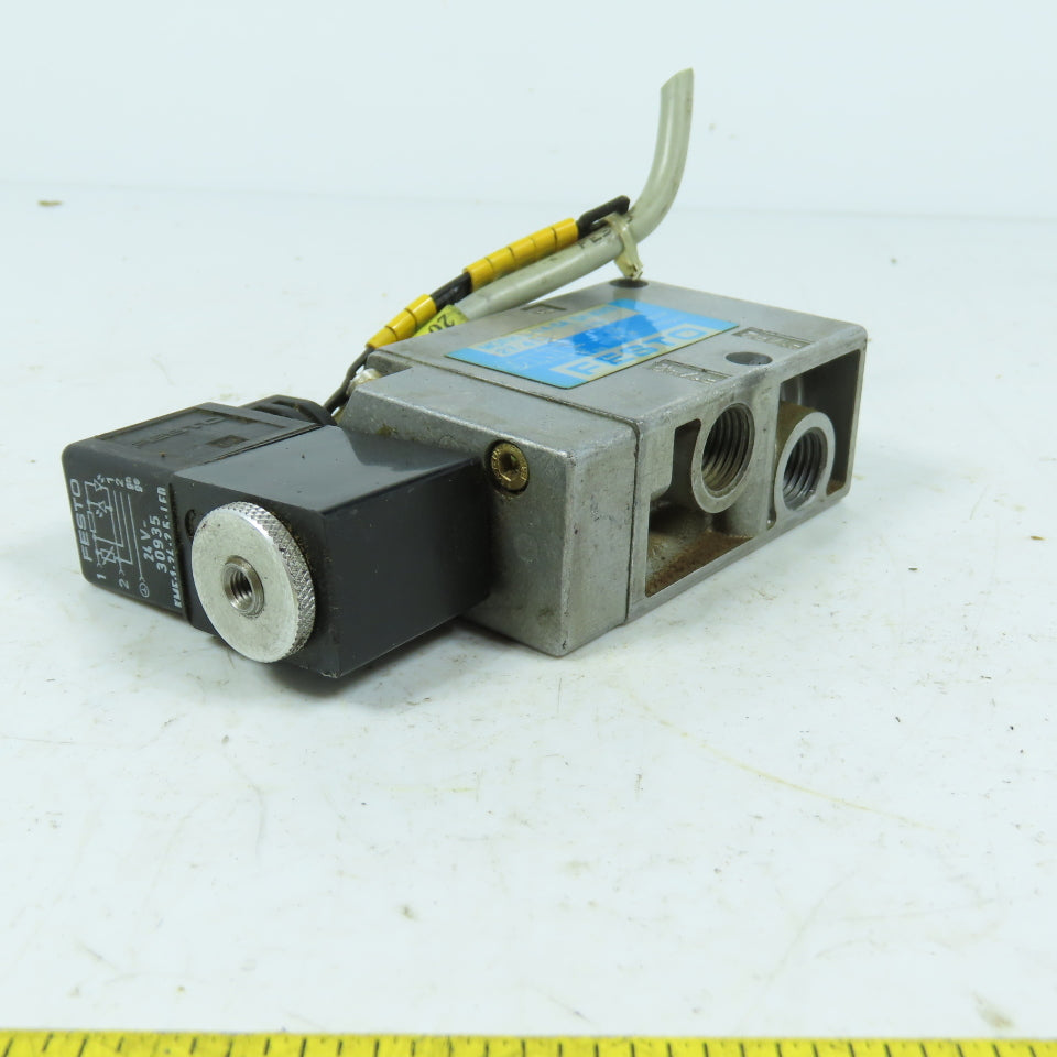 Festo 8313 MOFH-3-1/4-SA 3/2-Way Solenoid Valve 24VDC 116psi