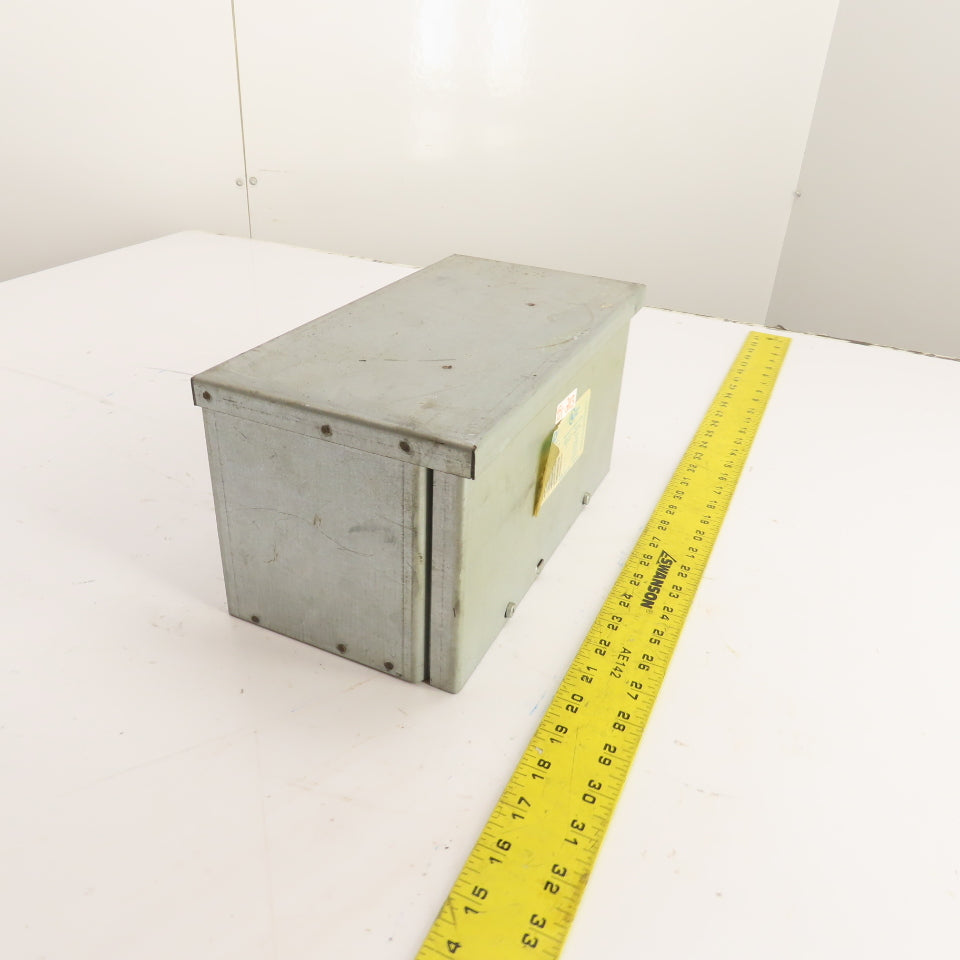 Unity 6612GRTG NEMA 3R Rainproof Wireway Auxiliary Gutter 6" x 6" x 12"
