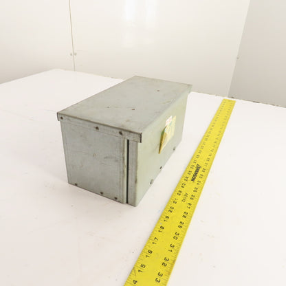 Unity 6612GRTG NEMA 3R Rainproof Wireway Auxiliary Gutter 6" x 6" x 12"