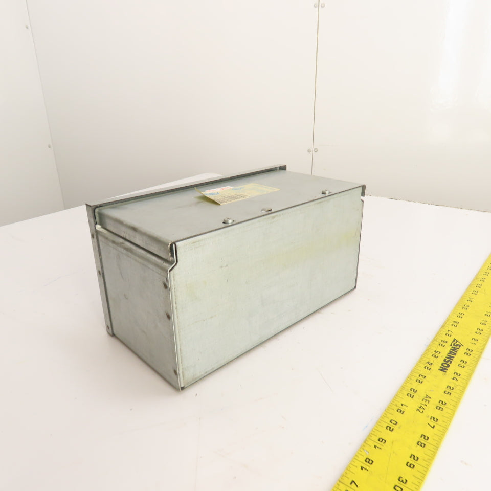 Unity 6612GRTG NEMA 3R Rainproof Wireway Auxiliary Gutter 6" x 6" x 12"