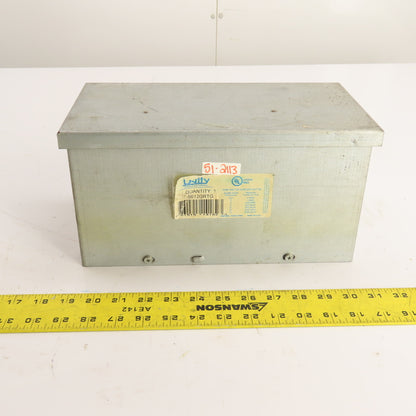 Unity 6612GRTG NEMA 3R Rainproof Wireway Auxiliary Gutter 6" x 6" x 12"