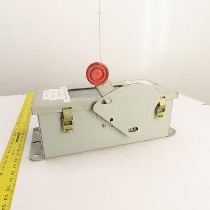 Eaton DH361UDKW 30A Non-Fusible Heavy Duty Safety Disconnect Switch 600VAC