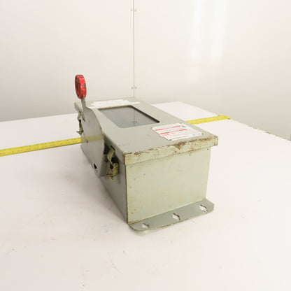 Eaton DH361UDKW 30A Non-Fusible Heavy Duty Safety Disconnect Switch 600VAC