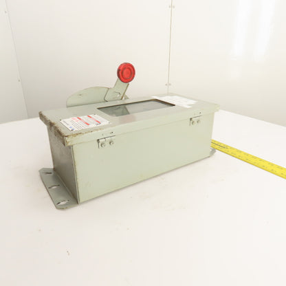 Eaton DH361UDKW 30A Non-Fusible Heavy Duty Safety Disconnect Switch 600VAC