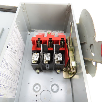 Eaton DH361UDKW 30A Non-Fusible Heavy Duty Safety Disconnect Switch 600VAC