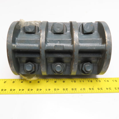Royersford 60-08-0208 Ribbed Rigid Shaft Coupling 2-1/2" Bore