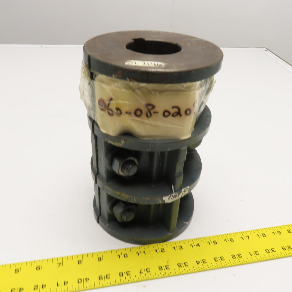 Royersford 60-08-0208 Ribbed Rigid Shaft Coupling 2-1/2
