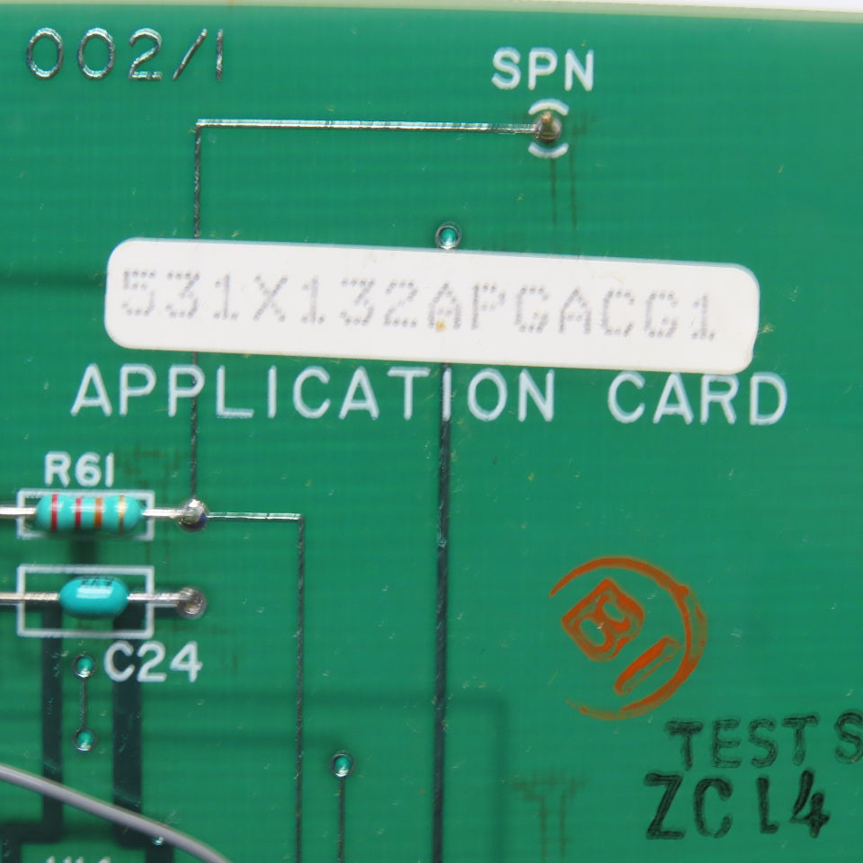 GE F31X132APGABG1 VA-4 4700 Application Card