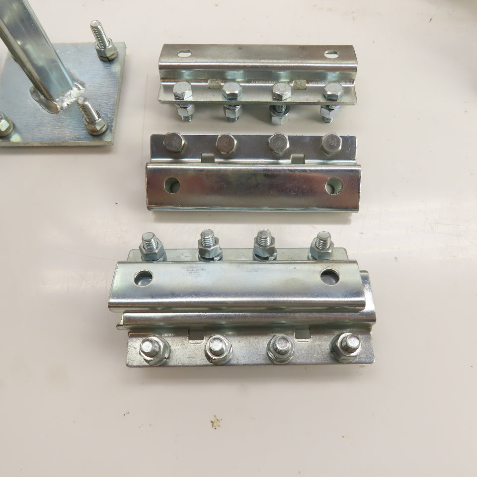 Duct-O-Wire / Bar Overhead Crane Festoon Hardware Kit Trolleys Tow Arms Clamps