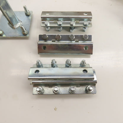 Duct-O-Wire / Bar Overhead Crane Festoon Hardware Kit Trolleys Tow Arms Clamps