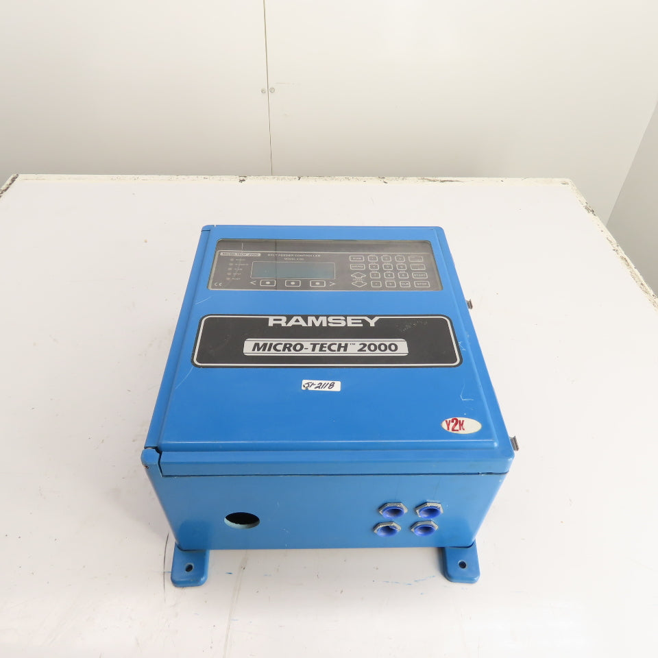 Ramsey 2105 Micro-Tech 2000 Belt Feeder Controller NEMA Enclosure