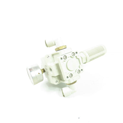 SMC IRV3000-04BG Vacuum Regulator -100 to -1.3 kPa with Gauge and Muffler