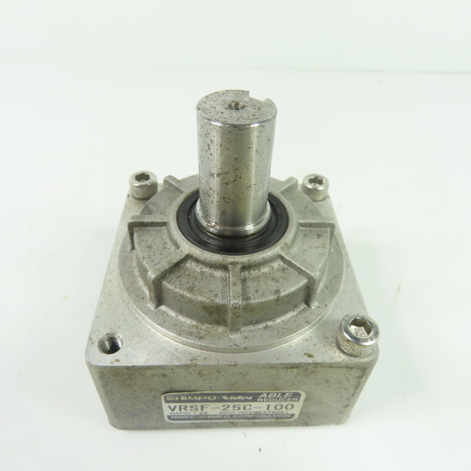 Shimpo-Nidec VRSF-25C-100 ABLE Reducer Gear Head 25:1 Ratio 72mmFlange 19mmShaft