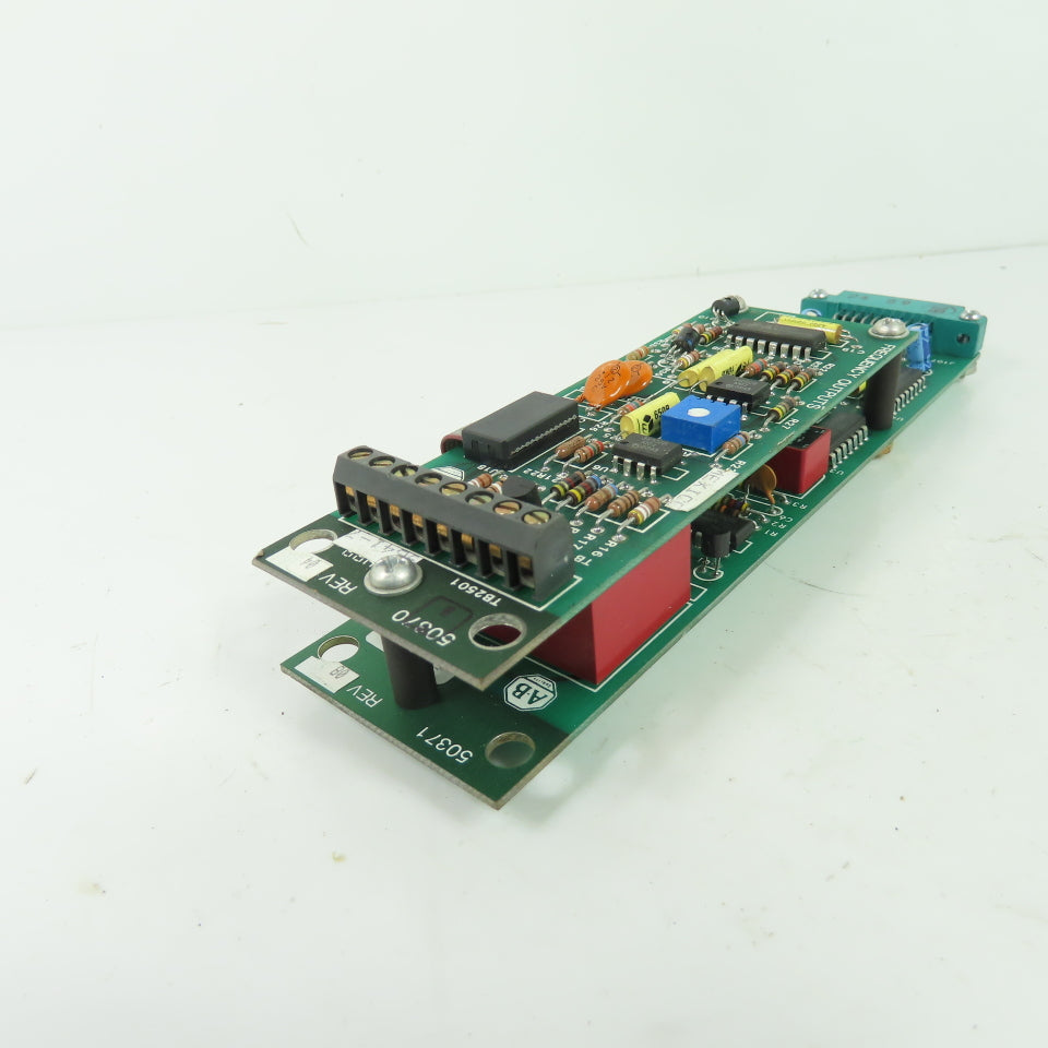 Allen-Bradley 50371 50370 Frequency Outputs Circuit Board Assembly Rev 04