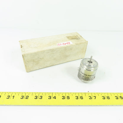 Litton Clifton Precision 86197 15-SVAY-18BF 16V 15 Degree Stepper Motor 14 Ohms