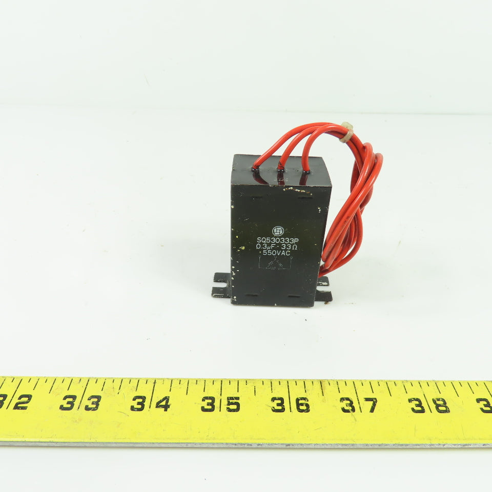 OKAYA SQ530333P Spark Quencher 0.3uF 33 Ohm 3Ph 550VAC