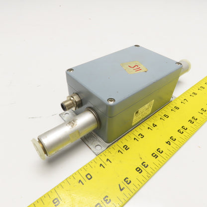 Rexroth 553 001 008 0 Flow Sensor 0-500 NL/min 200-1200 Hz 1/2" Push To Connect
