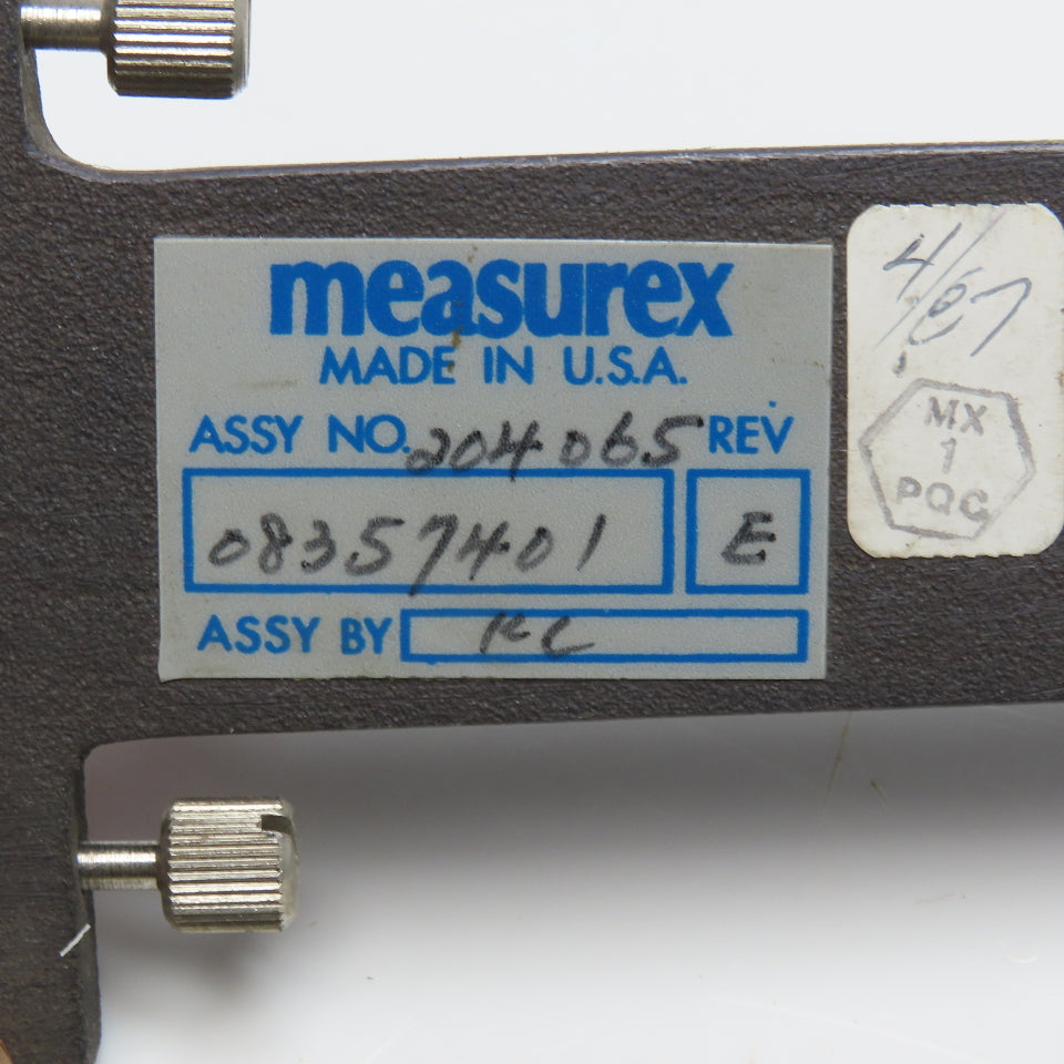 Measurex 204065 Scanning Sensor Assembly 08357401 with Power Supply