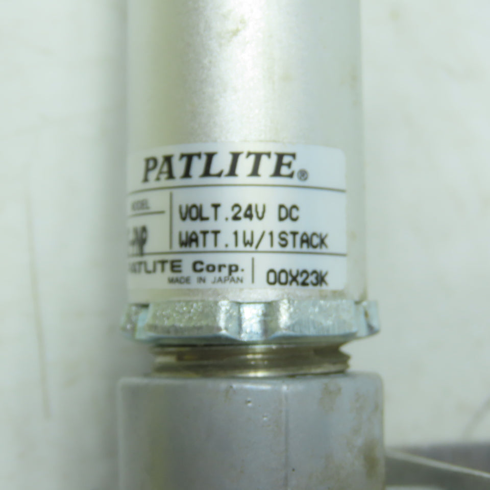 Patlite ME-PNP Signal Tower Tower Light W/BM-202H Signal Phone Alarm 24V