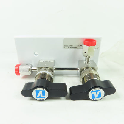 APTech 00-89000184 High Pressure Dual Diaphragm Valve Manifold Assembly 3000 PSI