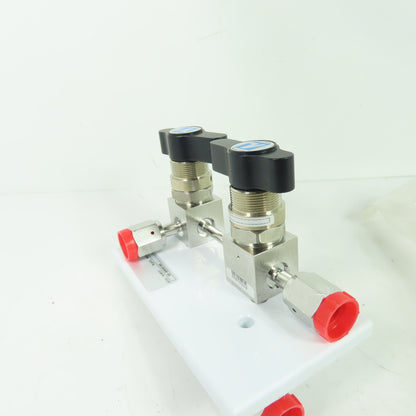 APTech 00-89000184 High Pressure Dual Diaphragm Valve Manifold Assembly 3000 PSI