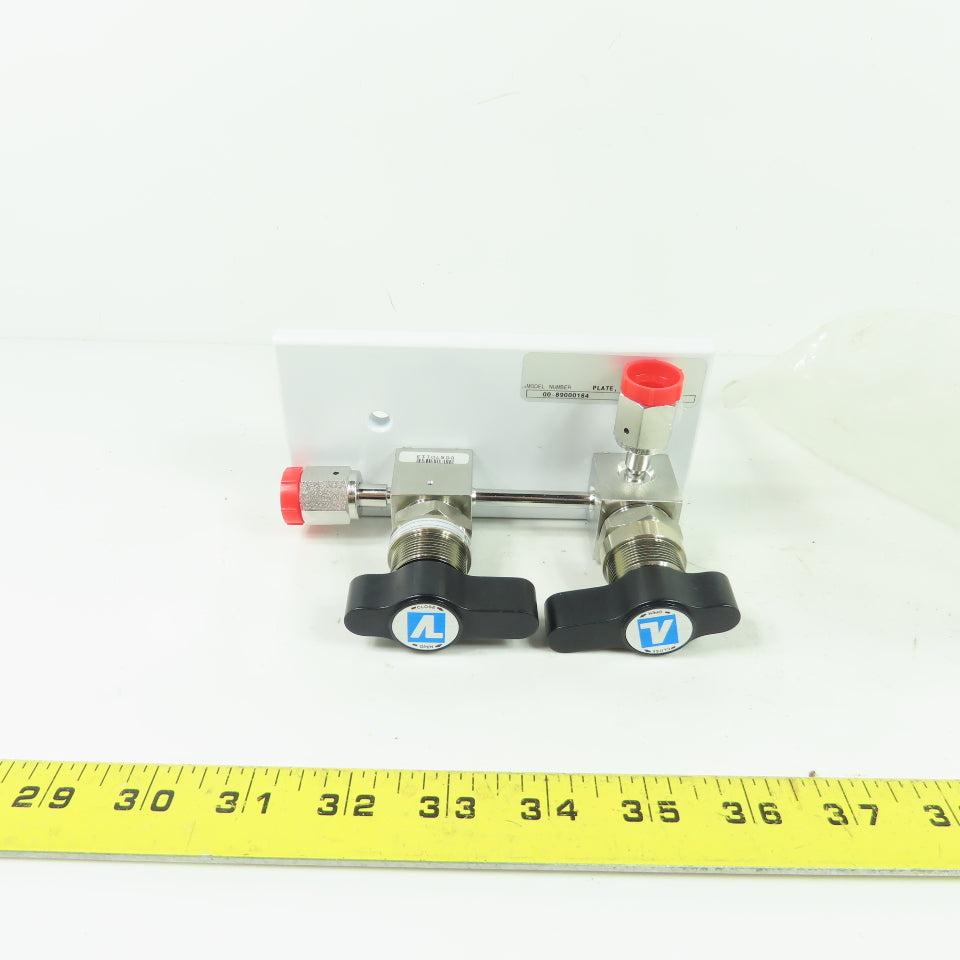 APTech 00-89000184 High Pressure Dual Diaphragm Valve Manifold Assembly 3000 PSI
