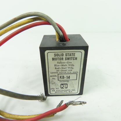 KB Electronics KB-14 Solid State Motor Switch