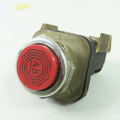 Allen-Bradley 800T-B6 Red Flush Push Button Operator 600VAC Max