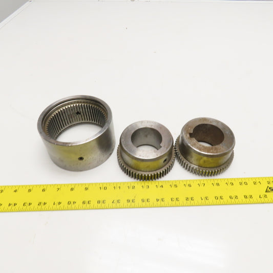 Lovejoy/Sier Bath 00107 C2.5 2-1/4" Bore C2.5 Continuous Sleeve Gear Coupling