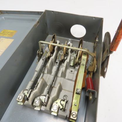 Cutler-Hammer DL323* 100A 3-Pole 240VAC Safety Disconnect Switch