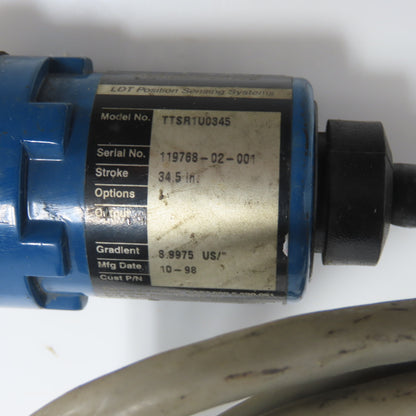 Temposonics TTSR1U0345 LDT Position Sensing System 38" Probe