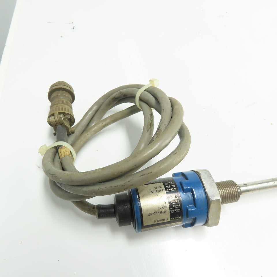 Temposonics TTSR1U0345 LDT Position Sensing System 38" Probe