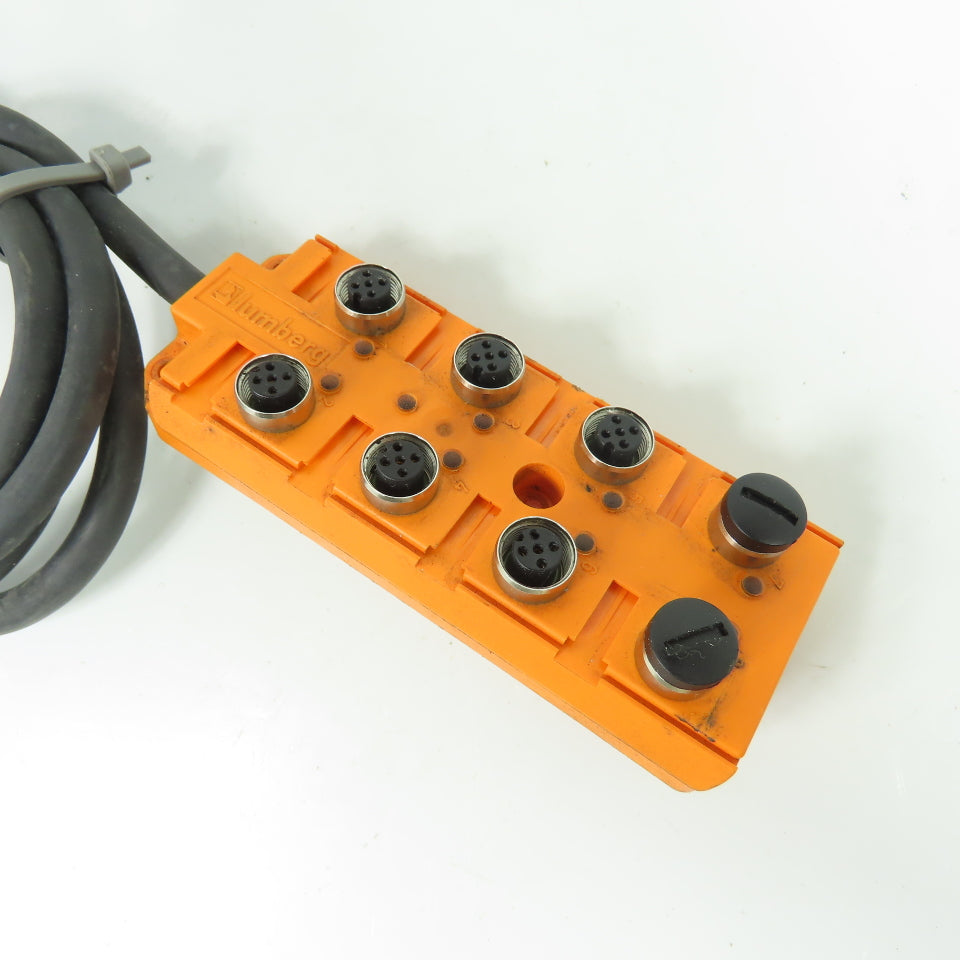 Lumberg ASB 8 LED-5/4 8-Port Actor-Sensor Junction Box M12 LED
