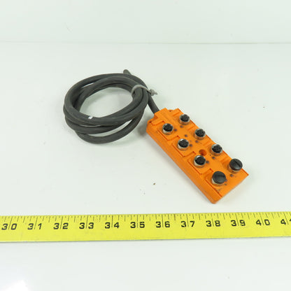 Lumberg ASB 8 LED-5/4 8-Port Actor-Sensor Junction Box M12 LED