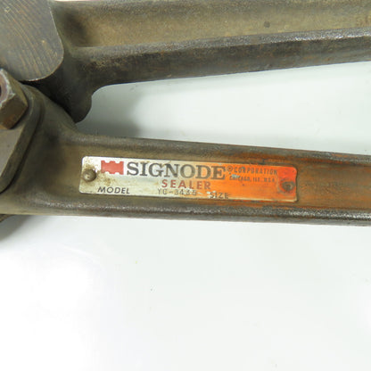 Signode YC-3435 Manual Steel Strapping Sealer
