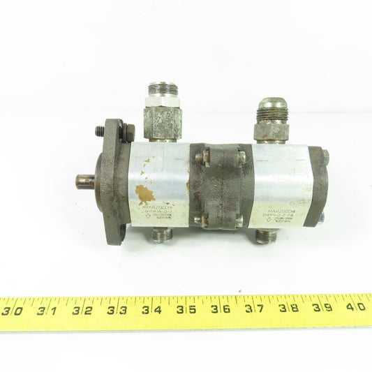 Marzocchi GHPP1-D-2-FA GHPPA1A-D-3 Hydraulic Gear Pump Assembly 1/2" Shaft